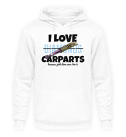 I Love Carparts - Hoodie Damen